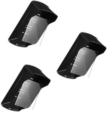 jojofuny 3pcs Fitting Doorbell Cover Weatherproof Doorbell Chime Cover Rainproof Frame