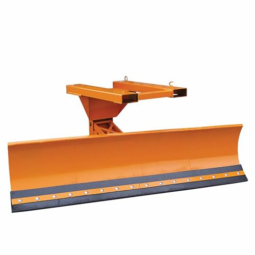 Schneepflug Stahl Schürfleiste 1500 mm Breite - Einfahrtasche oben - für Stapler Gabelstapler