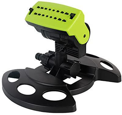 Tuyau Arrosage 16 trous jardin arroseur 180 ° rotatif arrosage automatique système d'irrigation jardin extérieur pelouse patio cour pulvérisateur d'eau