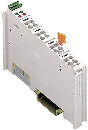 WAGO 750-531 0.5-1.7 AMP, 10 MA, 24 VDC, -25 to +85 Degree C, 28-14 AWG, 4 Channel, 8 X CAGE CLAMP, Digital Output Module, DIN Rail Mount, IP20, LED Indicator