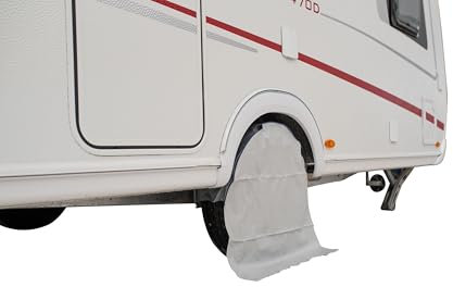 Hindermann 33533 Radschutzhülle 1-Achs-Wohnwagen