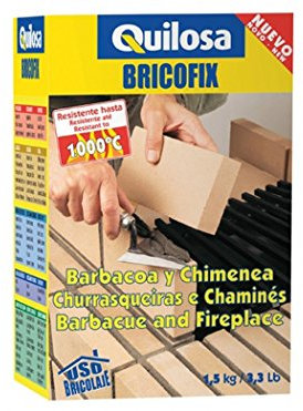 Quilosa bricofix – Feuerfester Mörtel für Grill und Kamin