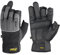 Snickers Power Handschuhe offen, 1 Stück, Größe 8, schwarz/grau, 95860448008