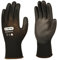 Skytec BASALT R Black Nylon Safety Work Gloves with Polyurethane (PU) Coating that Provides Abrasion Resistance (S)