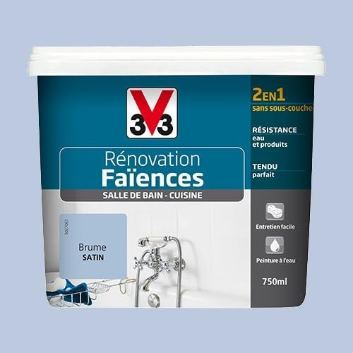 Peinture Rénovation Faïences Brume satin 0.75 L