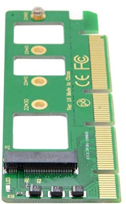Cablecc NGFF M-Key NVME AHCI SSD a PCI-E 3.0 16x x4 Adaptador para XP941 SM951 PM951 A110 m6e 960 EVO SSD