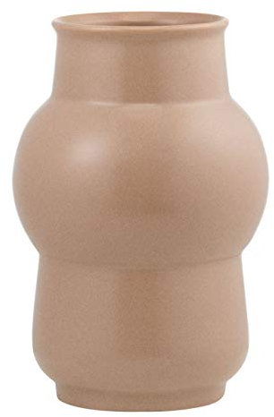 TIVOLI by Normann Copenhagen - Vase - Bazaar - Keramik - Farbe: Golden Khaki, Beige - (ØxH): 11 x 16,5 cm