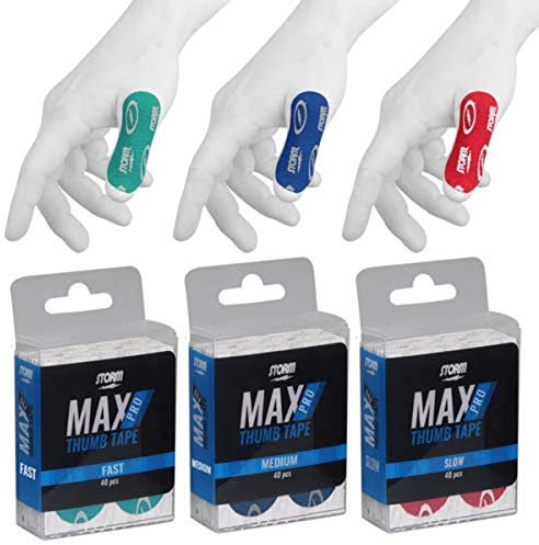 Storm Unisex – Erwachsene Max Pro Thumb Tape Fast-Teal Bowlingband, Blaugrün/EIN Hauch von Paradies (Trace of Paradise)