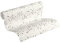 Livingwalls Vliestapete New Walls Tapete 50's Glam Konfetti 10,05 m x 0,53 m weiß metallic schwarz Made in Germany 373942 37394-2