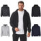 Iron Mountain Mens rigenerata Filati Eco Friendly Anti Pil flessibile molle comodo pile Maglia con cappuccio, nera, Piccolo
