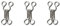Odinest Nähhaken und Ösen halten stabilen Handnähverschluss Ersatz Qualität Messing für BHs Slack Bustiers Gürtel, silber, Silver-17mm 60Pairs