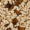 Terralith Edelsteinteppich Mix Tigerauge/Beige Komplett-Set für 1qm - Körnung: 2-4mm mit Epoxidharz Bindemittel - für Innen mit Halbedelsteinen in Braun