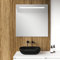Baikal Espejo de Baño Rectangular | 80 x 80 cm | LED Frontal | Espejo con luz | Espejo con LED.