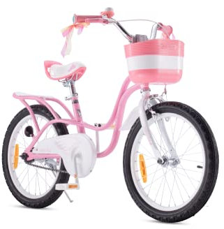 Royal Baby Girls Swan Kinderfahrrad, Rosa, 18 Zoll Fahrrad