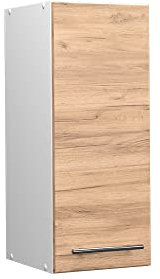 Vicco Armario Colgante Fame-Line, Roble Dorado/Blanco, 30 cm