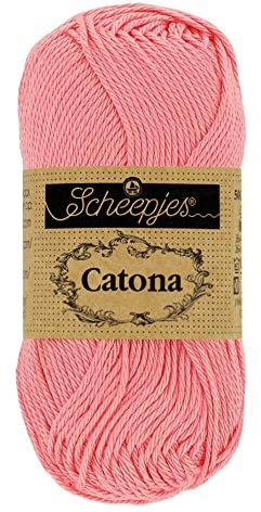 Scheepjes - Scheepjes Catona 409 Soft Rose Yarn - 1x10g