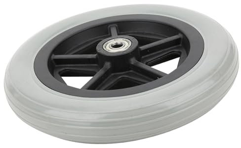 7-Zoll-Rollstuhlrad-Ersatzteile, Vordere Lenkrolle, Rollstuhl-Vorderräder, Behinderte Alte Menschen, Gehstuhl, Rollstuhl, Gummiräder für Elektrischen Elektrorollstuhl