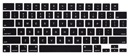 Digi-Tatoo US English Layout Keyboard Cover Protector for MacBook Air 13/15 Pro 14/16 2025~2021 (A3240 A3241 A3112 A3401 A3185 A3403 A3186 A3113 A3114 A2992 A2918 A2991 A2780 A2681 A2941) Silicon