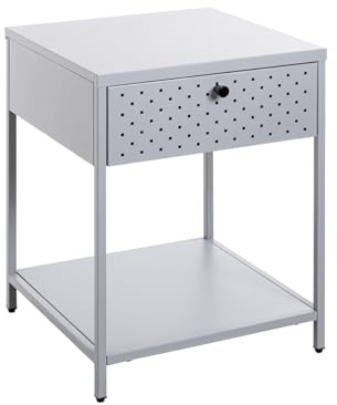 HAKU Konsole, grau, Metall - Maße: B 40 x H 53 x T 40 cm, Style: Modern