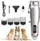 HyAdierTech Tondeuse de Toilettage électrique pour Chien, Tondeuse à Poils D'animaux avec Écran LCD, 4 Accessoires de Peigne, Tondeuse électrique à Faible Bruit pour Chiens Chats Animaux de Compagnie