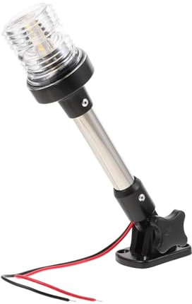 CORHAD 1pc Tail Light Marine Anchor Light Anchor Lamp for Boat All-round Navigation Light Boat Stern Light Taillight LED Lightbulb All- Round Light Bulb Boat Light Boat Anchor Light Abs