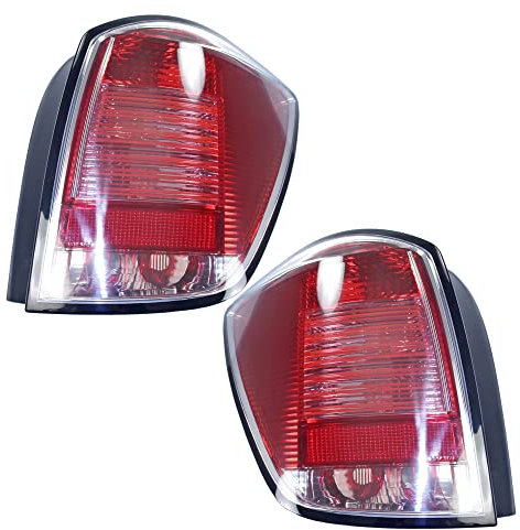 ATEC Germany 2x Heckleuchte rot ohne Lampenträger Kompatibel mit OPEL ASTRA H Caravan (A04), ASTRA H Kasten/Kombi (L70)