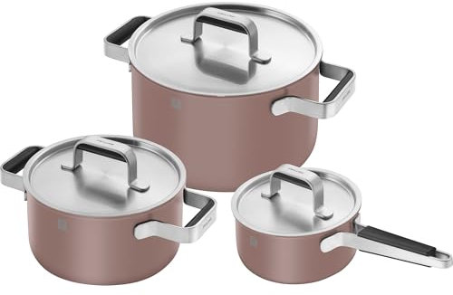 ZWILLING Pure 6-teiliges Edelstahl-Kochgeschirr-Set, Rose