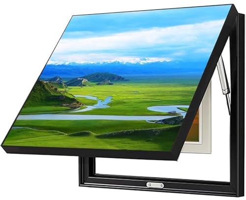 Generisch Sicherungskasten Abdeckung Schrank Restaurant Elektrischer Verteilerkasten Dekorativer Abnehmbar Farbe Ausblenden Gemälde Kostenloses Bohren Elektrisches Panel Dekorations,01,60 * 40cm