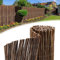 Hebitod Weidenmatte 150 x 300 cm – Balkon Sichtschutz aus Weide, Ø6-13mm, Windschutz & Sonnenschutz für Garten und Terrasse, Schattenspender, in Mehreren Größen, Braun