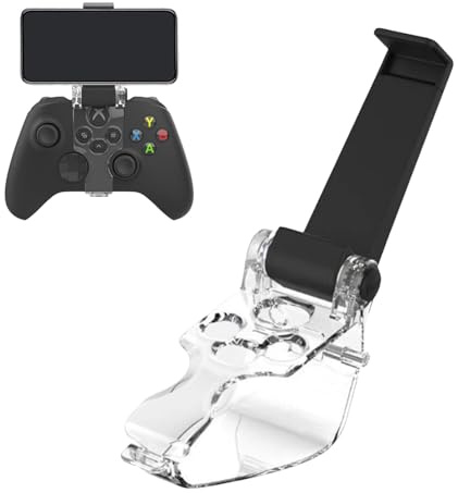 Ouitble S/X Controller Handyhalterung für Xboxs Series, Faltbarer Handyhalter Game Controller Smartphone Halterung für Xboxs Series X S