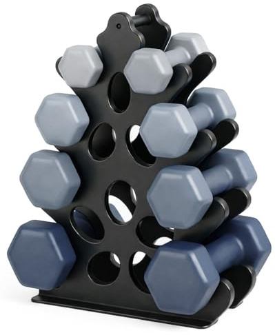 Dumbbell Rack Metal Weight Stand Holder Storage Home Gym (No Dumbbells, Rack Only)