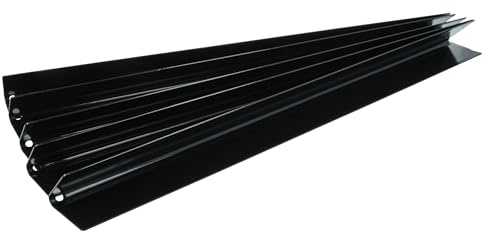 vhbw 5X Aromaschienen kompatibel mit Weber Spirit S-200 (2009-2012) Gasgrill, Grill - porzellanemaillierter Stahl, 54,5 cm Länge