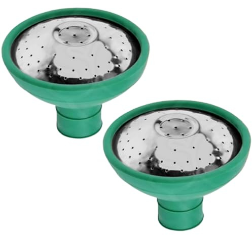 Testina per irrigatore da 2 pezzi, Testina per irrigatore per annaffiatoio, Non facile da perdite per teste da giardino per interni, esterni, annaffiatoio