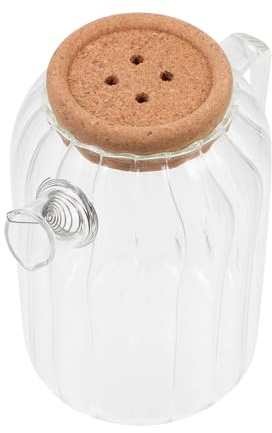INOOMP Bouilloire à Eau Froide Haute Tolérance de Température Grosse Capacité 1050ml en Verre Élégante et Pratique pour Maison et Hôtel