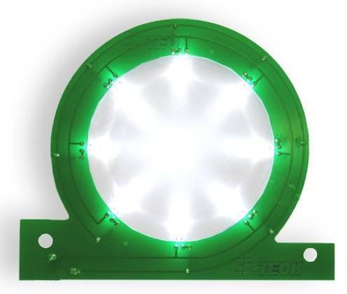 2-TECH Logo Modding Beleuchtung weiss für XBOX