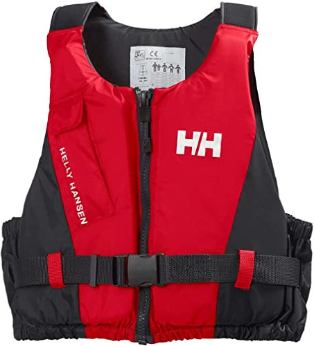 Helly Hansen Rider Vest, Aiuto al galleggiamento Unisex Adulto, Rosso (Red/Ebony), 50/60