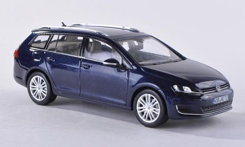 VW Golf VII Variant, metallic-dunkelblau, 2013, Modellauto, Fertigmodell, Herpa 1:43