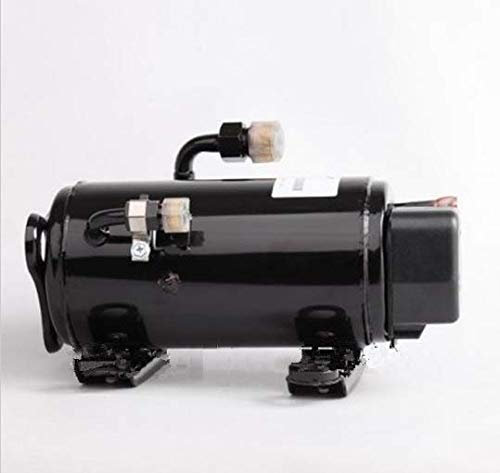 GOWE R134A DC 24V Compressor Horizontal Type for EV Electric car Truck Cabin air Conditioner System