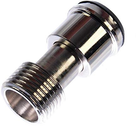 Radiator Valve Extension Tail Pieces Chrome 15mm to 20mm Adjustable