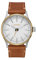 Nixon Unisex Erwachsene Digital Quarz Uhr mit Leder Armband A377-2548-00