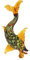 Festooned Glas länglicher Fisch