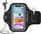 iPhone 14, 13, 12, 11 Running Brazalete, JEMACHE Deportivo Correr Móvil Brazo Banda Funda para iPhone 14, 13, 12, 11, XR (Negro)