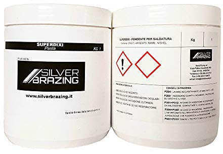 Disossidante, fondente per saldatura Superdixi. In pasta. 1 Kg