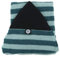 perfk Stretch Socke Surfboard Surfbrett Schutzhülle Boardbag für Surfbrett, Shortboard, Funboard, Windsurfboard - Dreieck-Spitze, 5,1 ft
