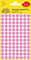 AVERY Zweckform 3111 Selbstklebende Markierungspunkte, Rosé (Ø 8 mm; 416 Klebepunkte auf 4 Bogen; Runde Aufkleber für Kalender, Planer und zum Basteln) Papier, matt