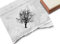 Stempel Artstempel Vintage BAUM Silhouette - 3 Größen - Motivstempel Bildstempel Karten Kunst Scrapbook Deko - zAcheR-fineT