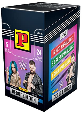 Panini - World Wrestling Trading Cards-Scatola di 24 sacchetti, 201441BOX24F