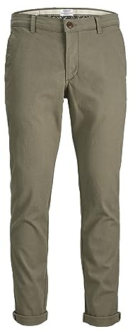 Jack & Jones Men's Jpstmarco Jjfury Ana Noos Chino, Aloe, 28 W/ 30 L