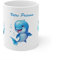 Jm-Déco Mug personnalisé personnalisable avec prénom ou petit texte - Idée cadeau - Mug original pour Enfant ou Adulte (Dauphins)