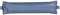 Clairefontaine 77039C - Schlampermäppchen Age Bag, flach, aus Leder, ideal für Notizbuch, 20x4,5 cm, Blau, 1 Stück